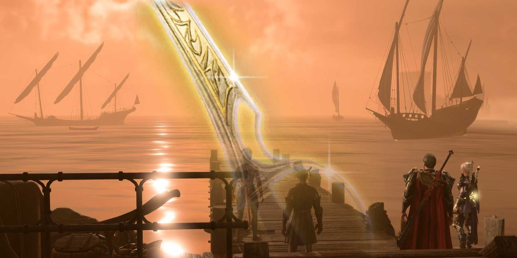 Baldur's Gate 3 Scimitar +1