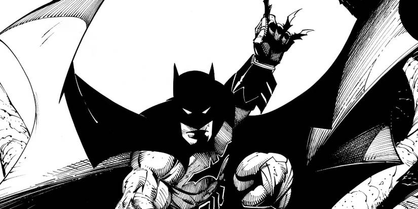 Batman Black and While