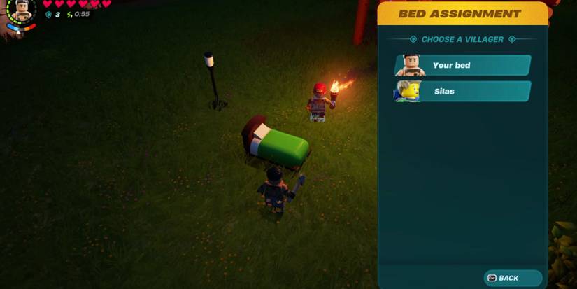 Beds in LEGO Fortnite