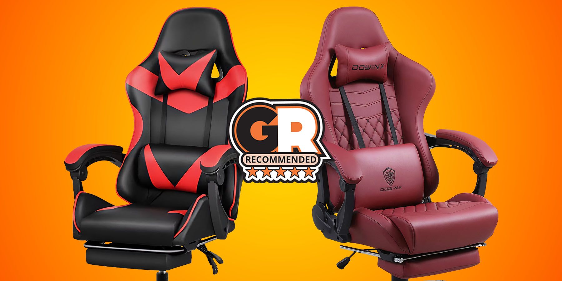 Newegg on X: Dowinx ergonomic gaming chair with massage, recline