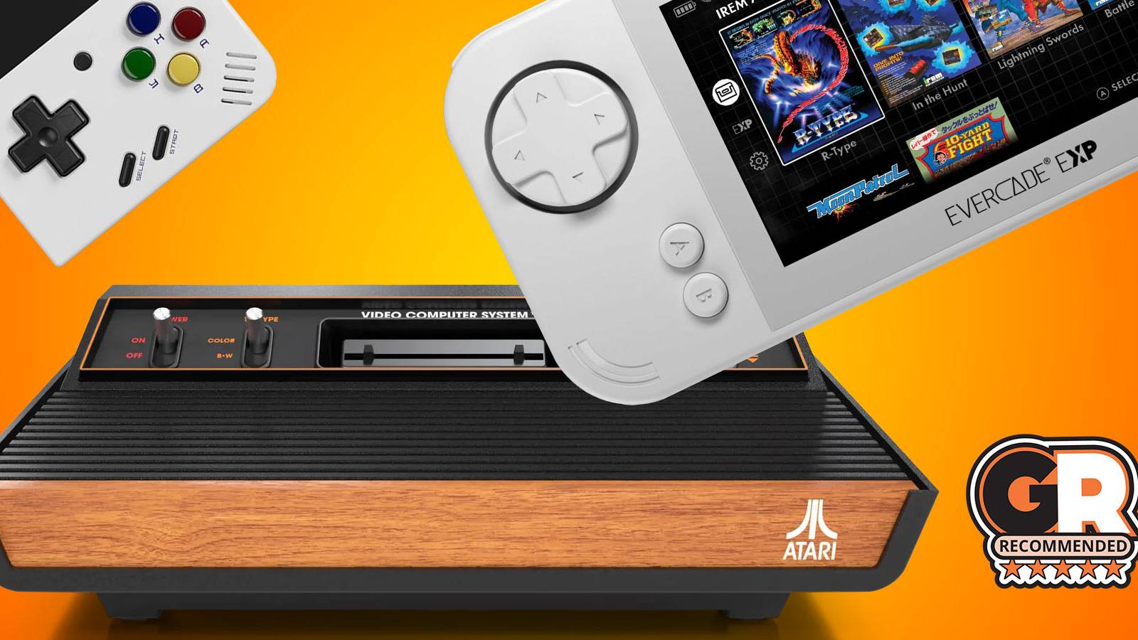 Old Game Consoles With Display Evercade Retro Handheld Console