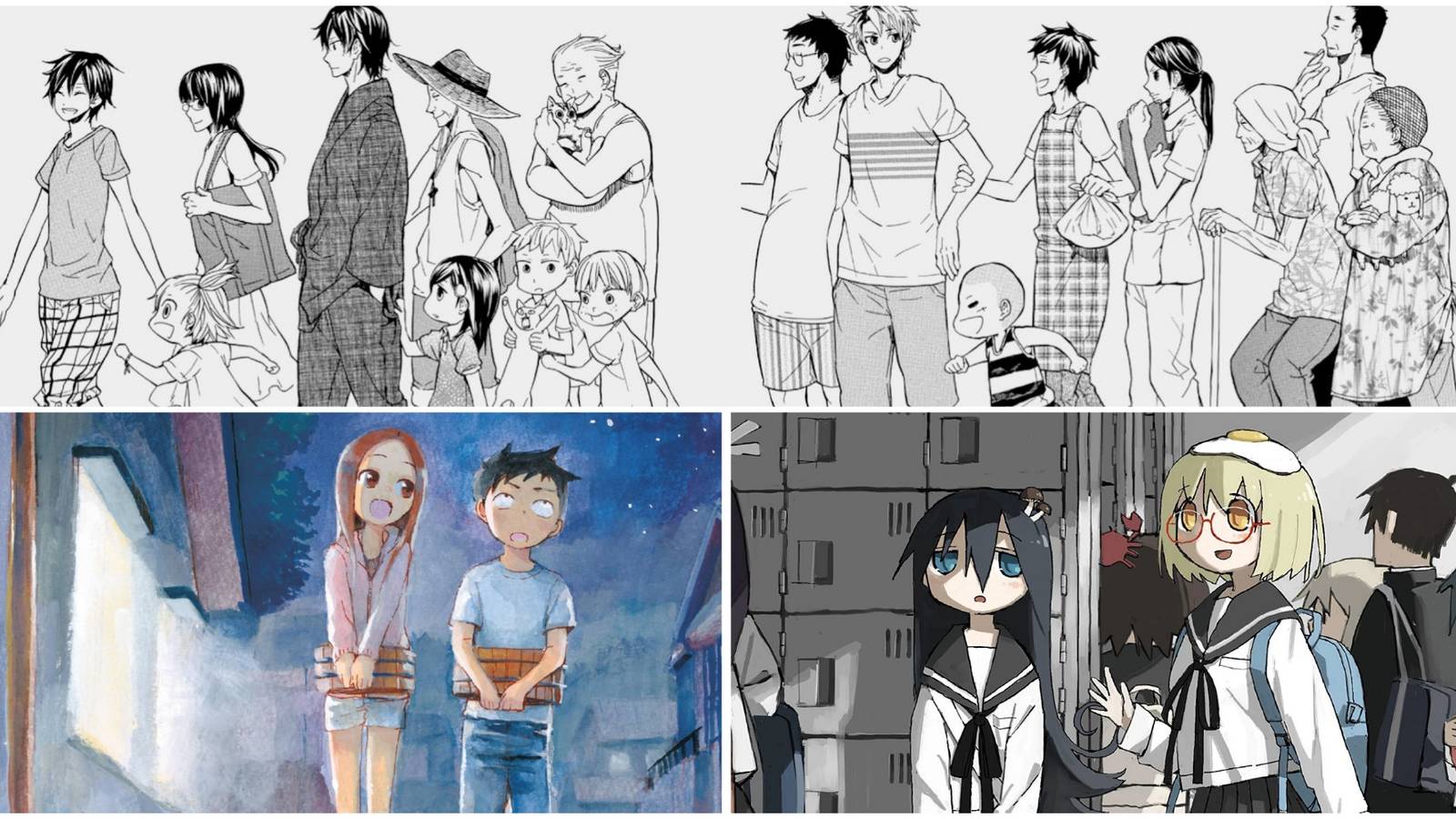 Slice of Life Manga Complete in 2023- Barakamon Teasing Master Takagi-san Shimeji Simulation