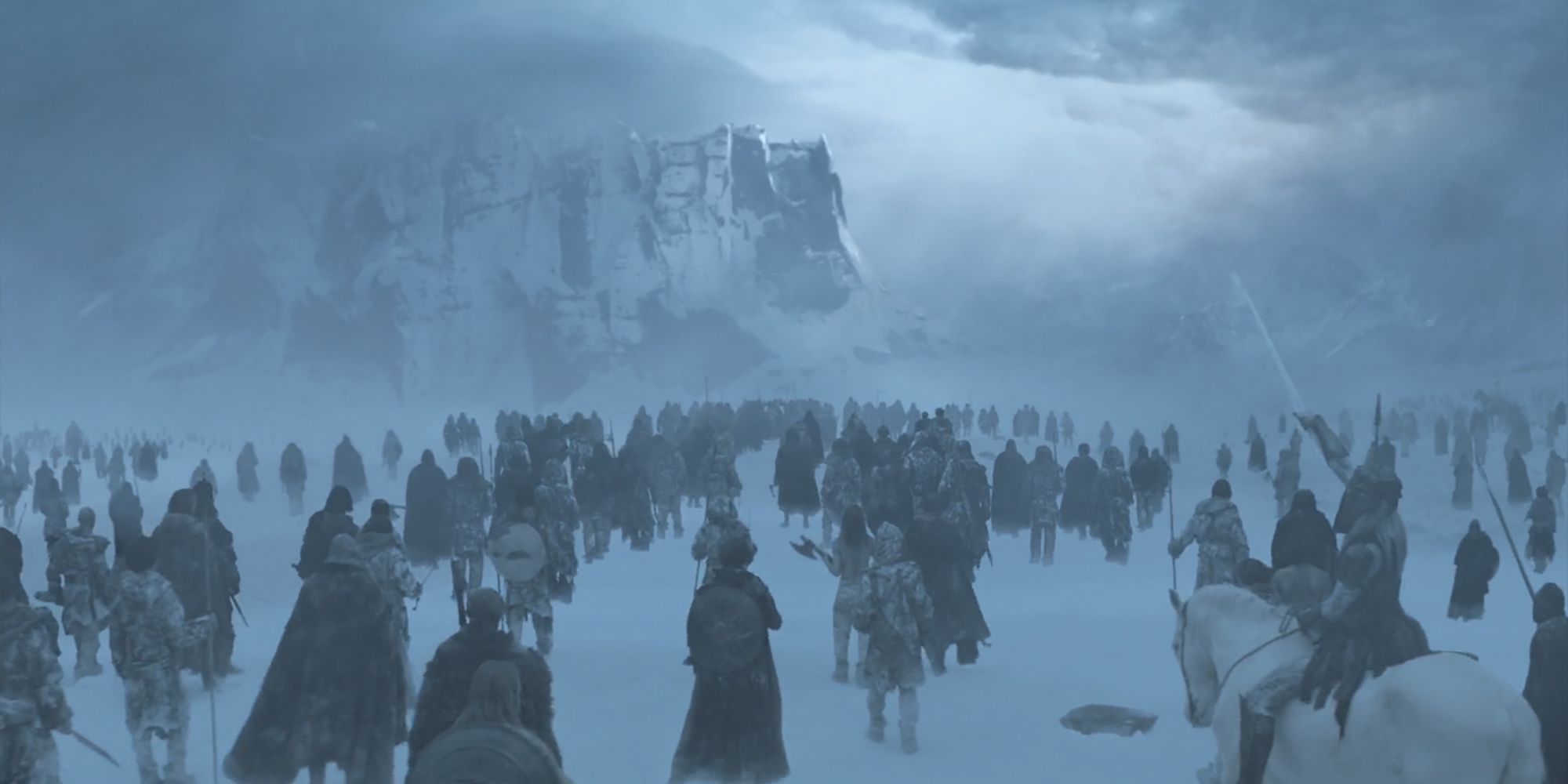Beyond the Wall in Game of Thrones.