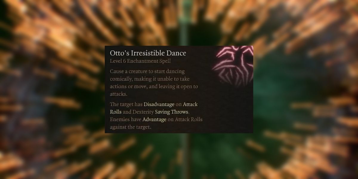 BG3 Best Warlock Spells Otto's Irresistible Dance