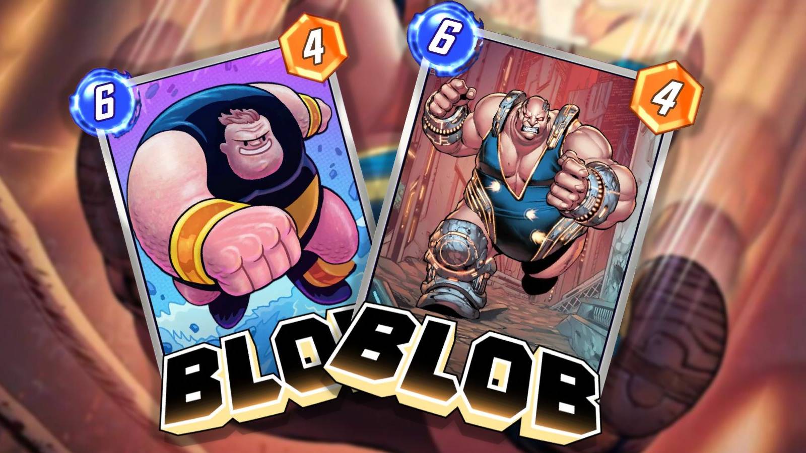 blob card variants in marvel snap.