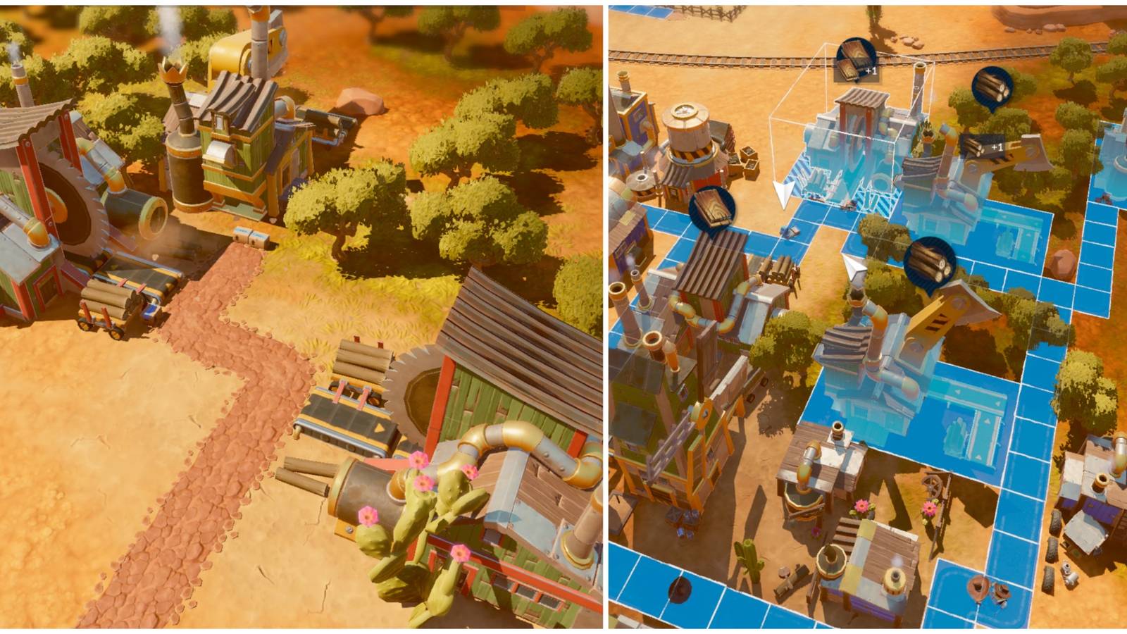 foresters and lumbermills placed in city