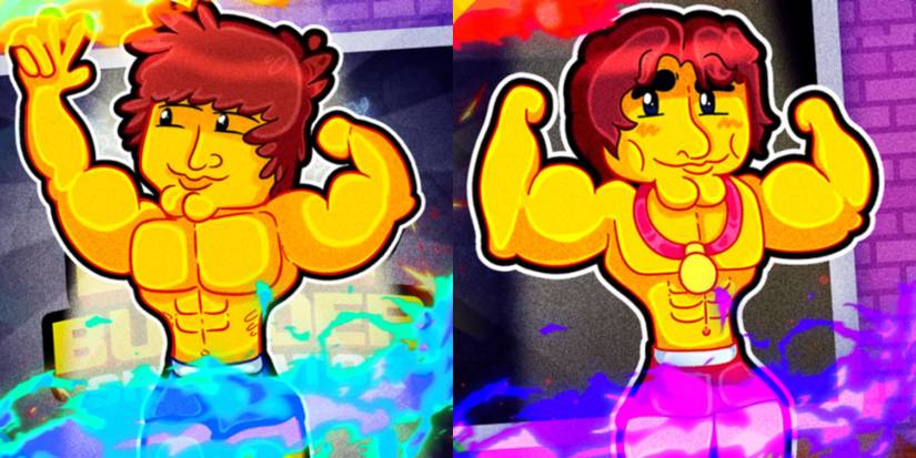 Bodybuilder Simulator: two characters