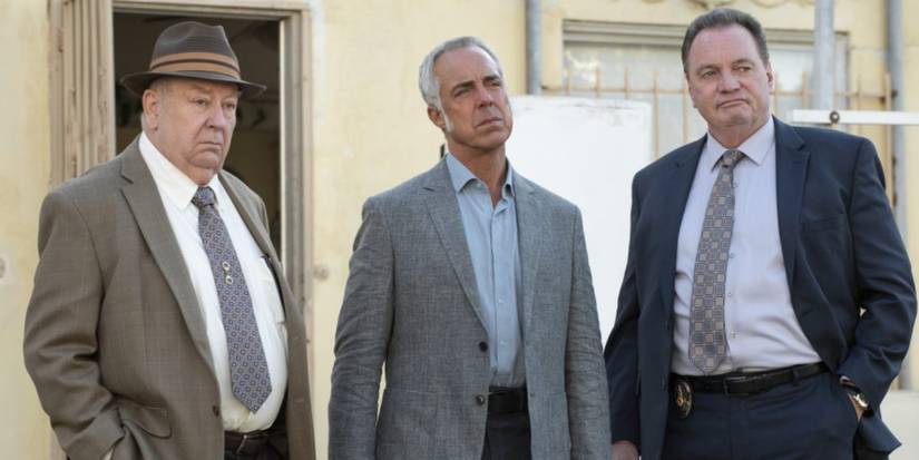 crate, bosch and barrel in suits