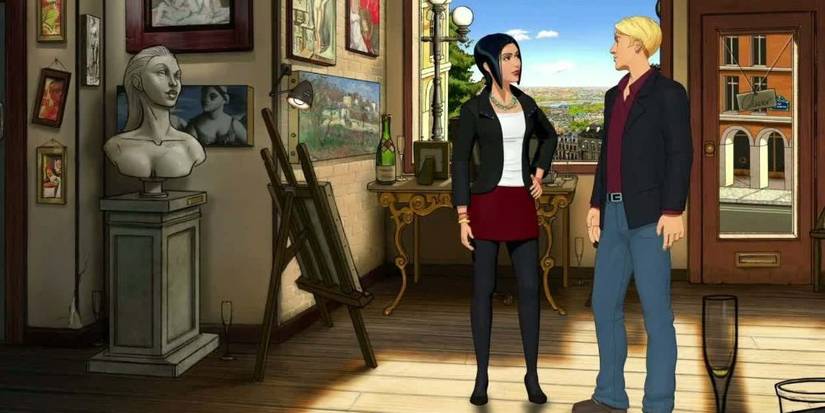 Gameplay screenshot from Broken sword shadow of the templar 