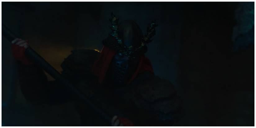 Bui in armor form in Netflix’s Yu Yu Hakusho