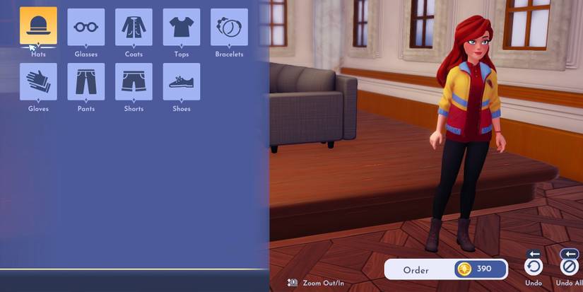 buy clothes from scrooge store in disney dreamlight valley