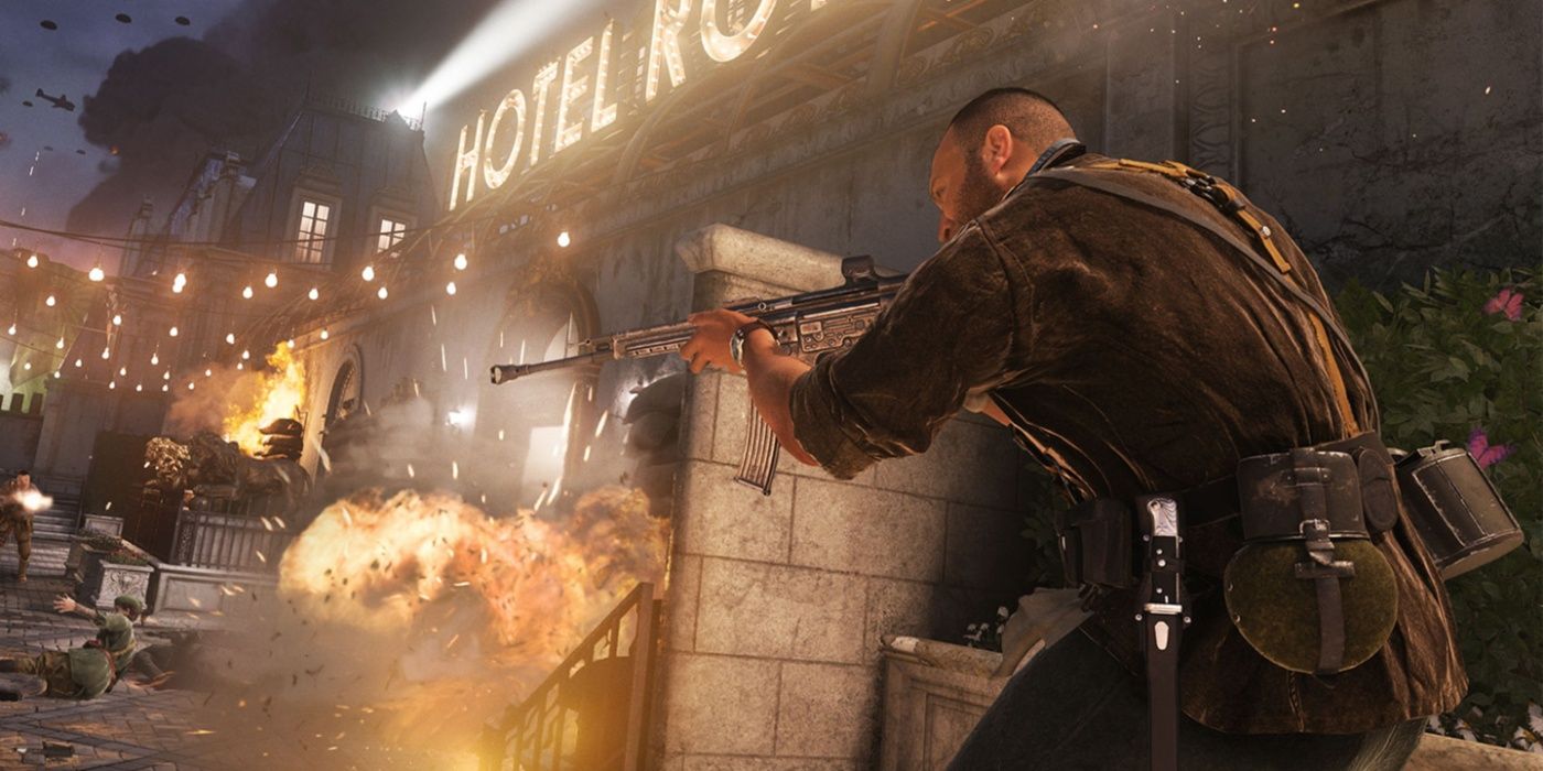 Call of Duty Firing gun multiplayer Map