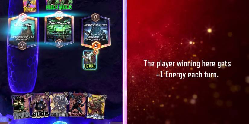 castle blackstone location effect in marvel snap.