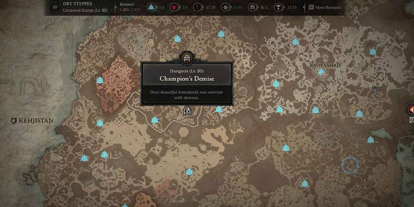 Champion's Demise dungeon in Diablo 4