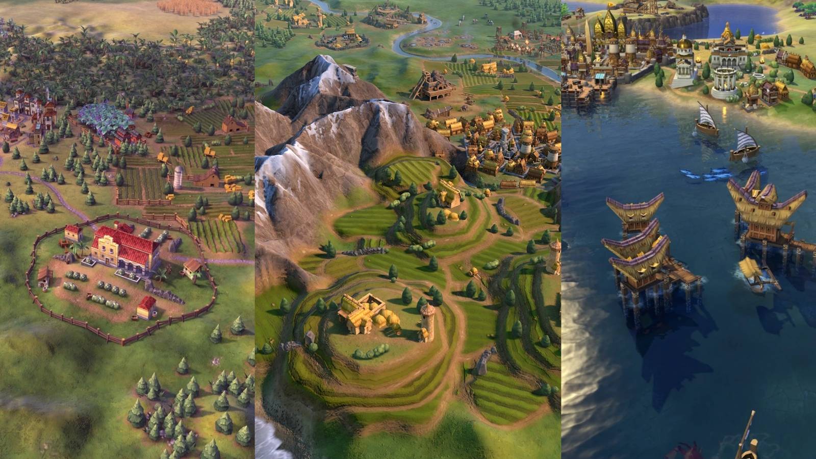 Feature Image of Civilization 6 7 Best Unique Improvements, Ranked