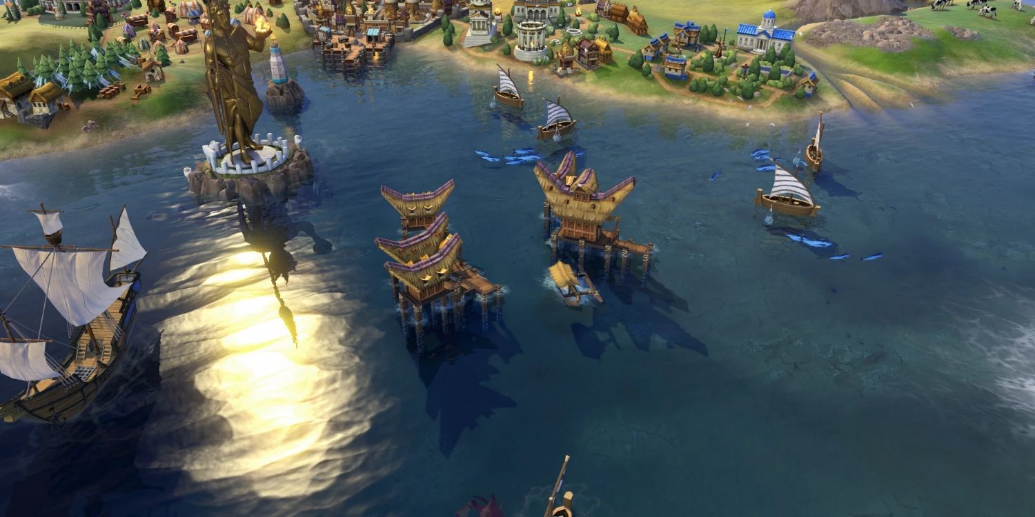 An image of Civilization 6: -kampung