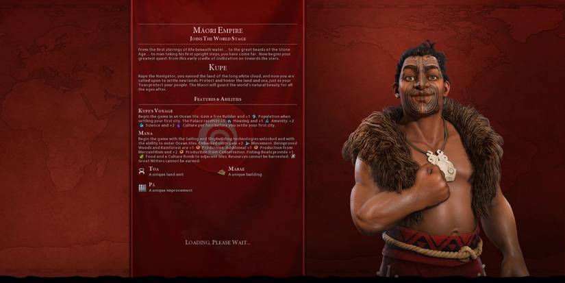 An Image of Civilization 6: Maori
