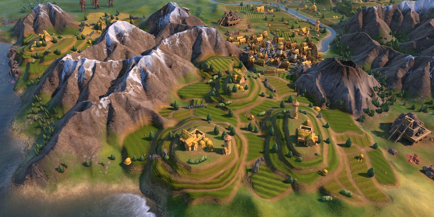 An image of Civilization 6: terrace-farm