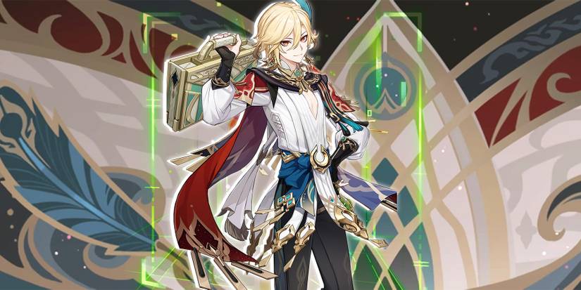 claymore user kaveh in genshin impact