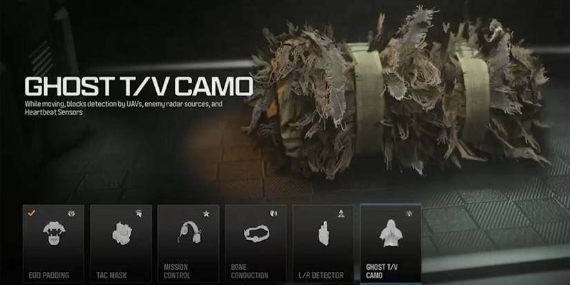 COD MW3 Ghost TV Camo for invisibility