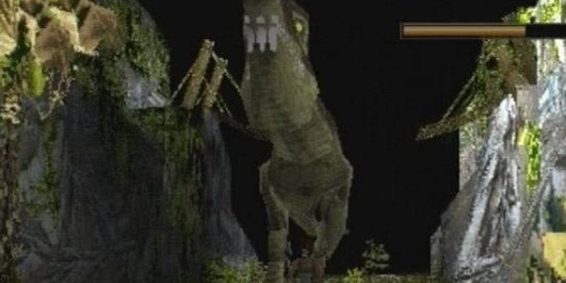 Tomb Raider T-Rex PS1 
