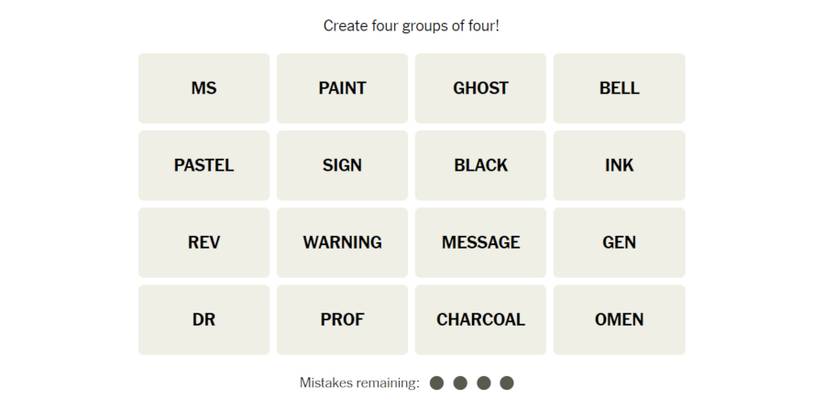 Connections-New-York-Times-Solution-December-27-2023