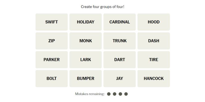Connections-New-York-Times-Solution-December-28-2023