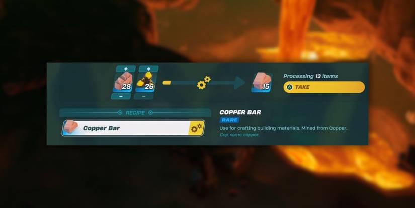 Lego Fortnite: Copper Bars