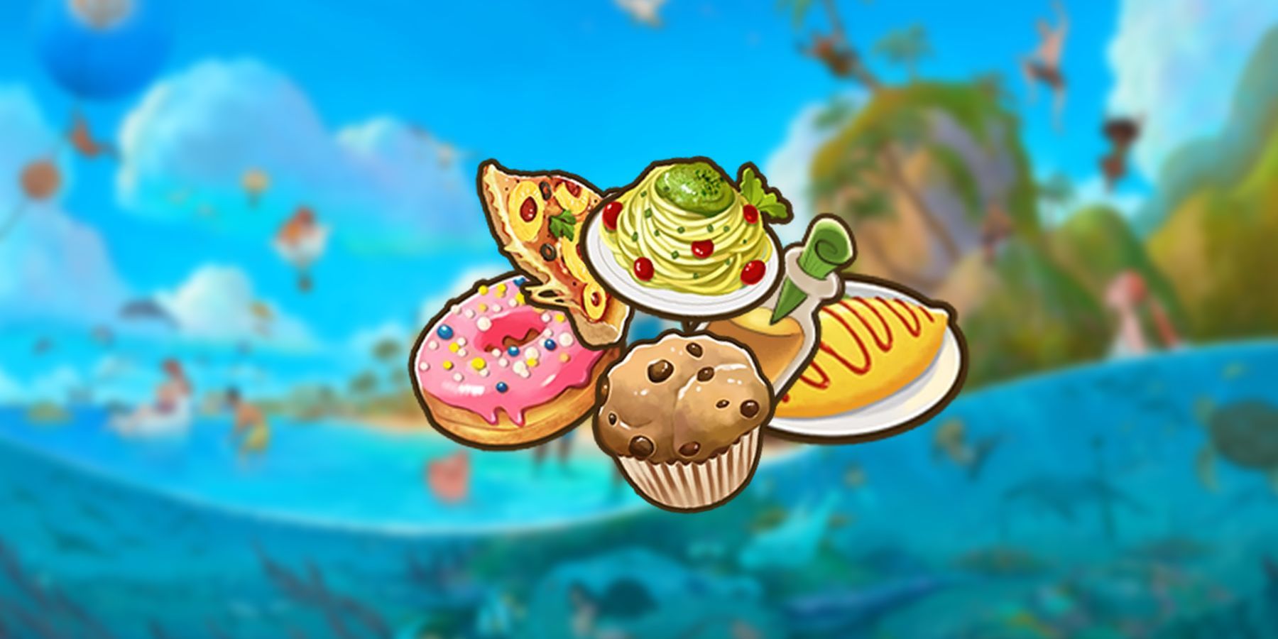 energy foods in coral island.