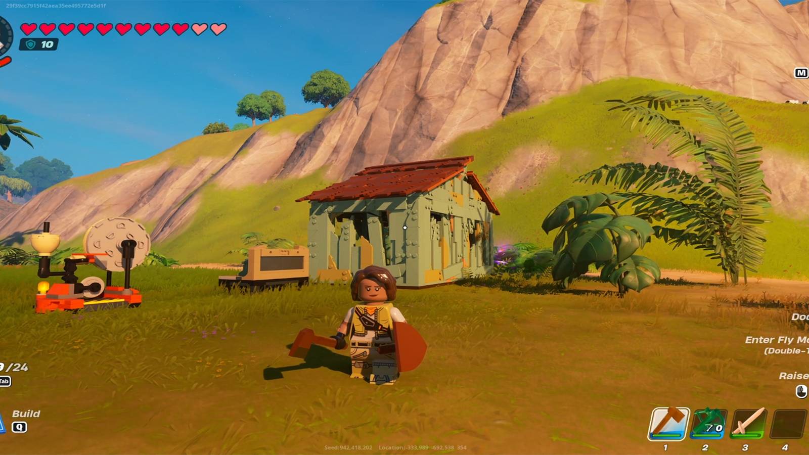 LEGO Fortnite: How to Craft a Knight Shield