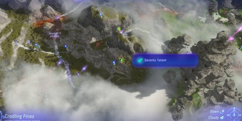 cradling pines sarentu totem in avatar frontiers of pandora