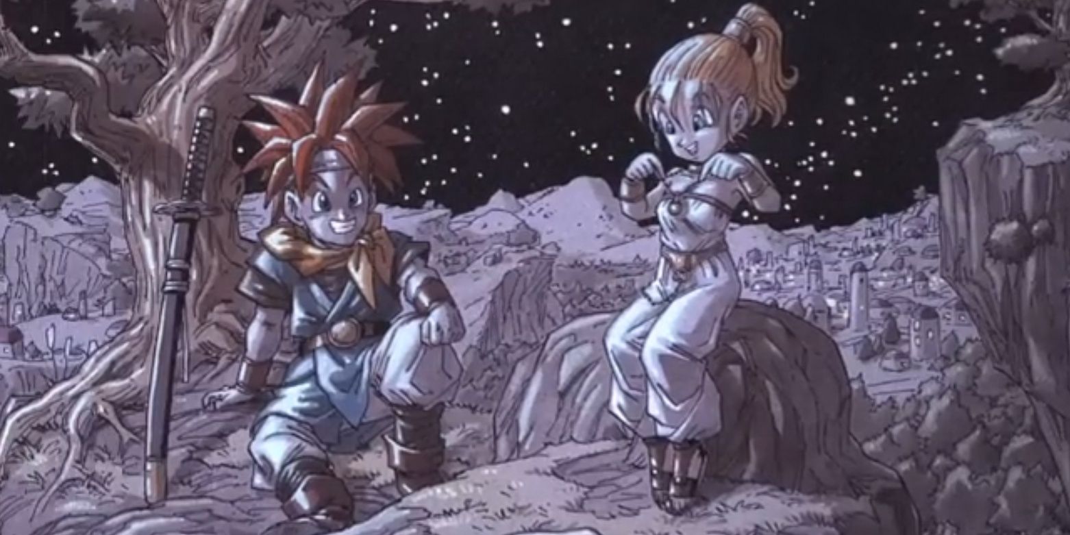 Crono and Marle in Chrono Trigger