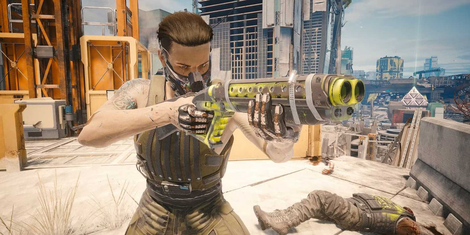 cyberpunk 2077 addicted to chaos dezerter shotgun