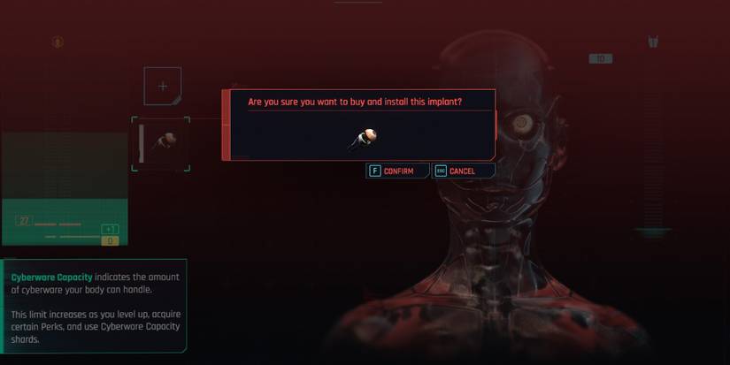 Cyberpunk 2077 - Installing Kiroshi Basic Optics