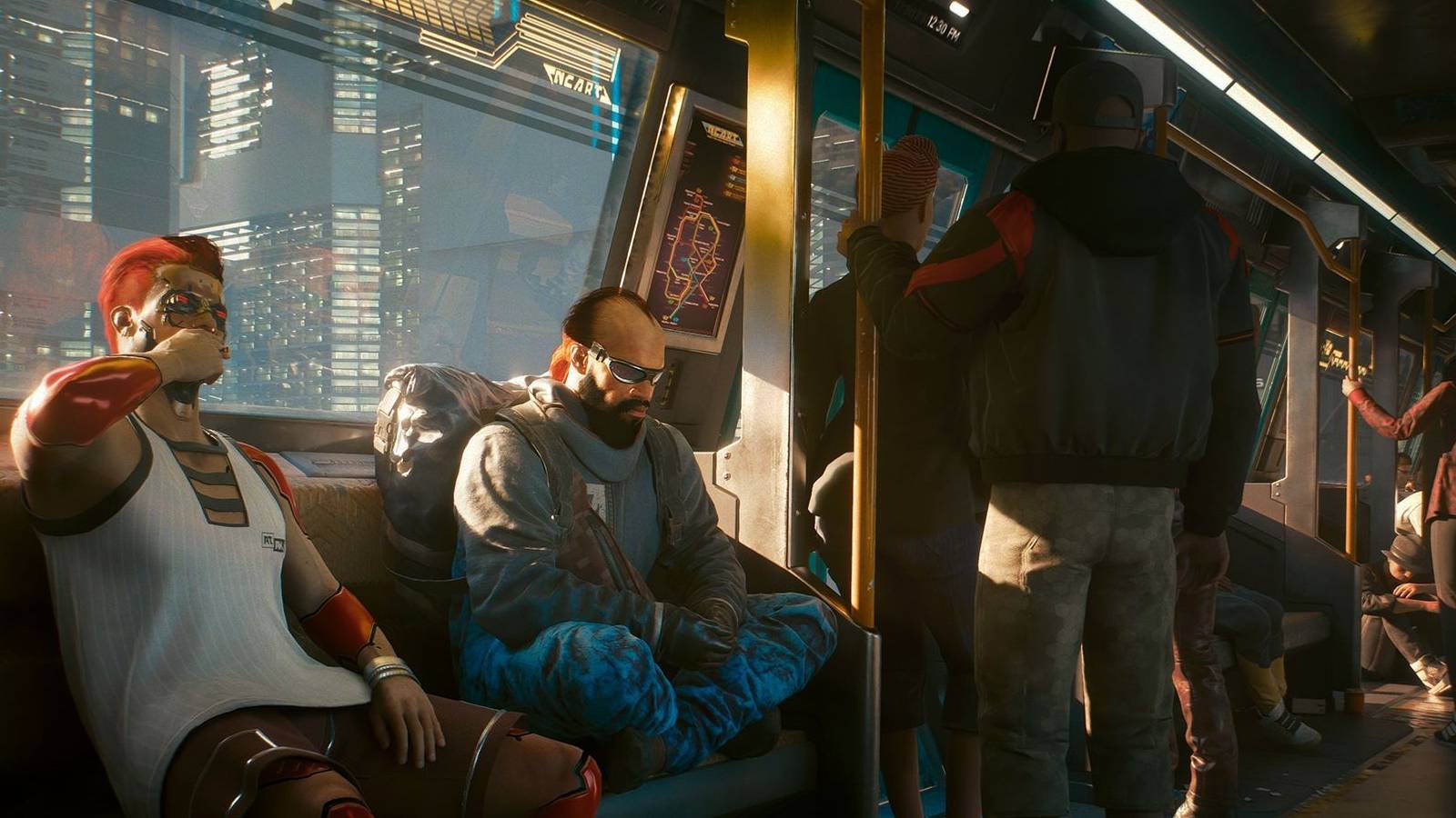 Cyberpunk 2077 Metro