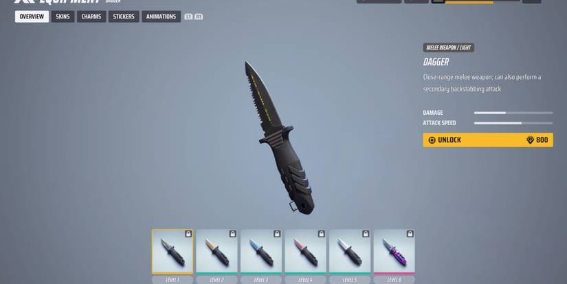 Dagger in The Finals