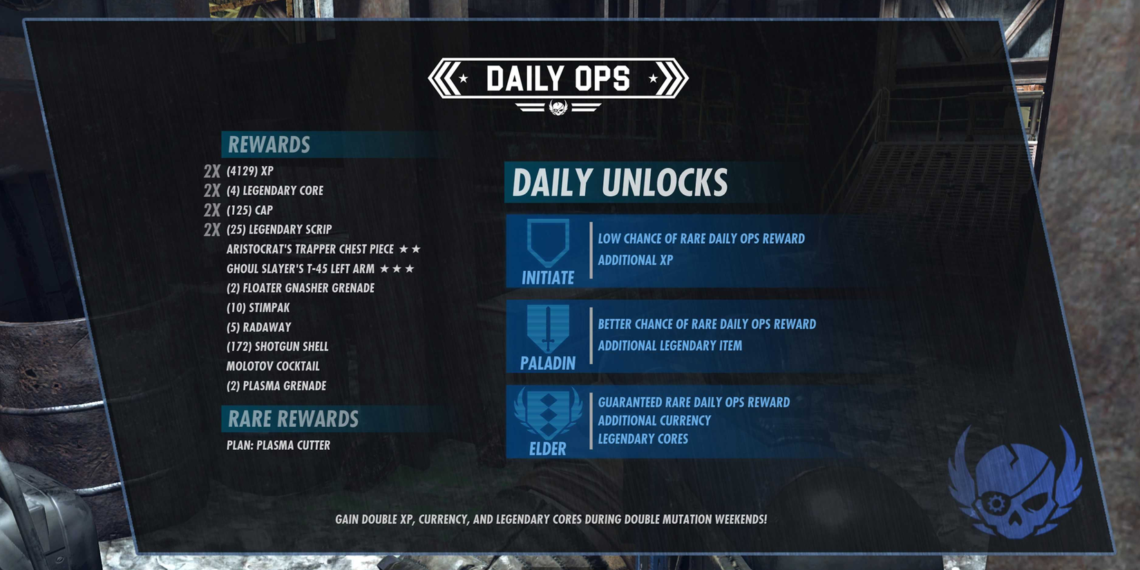 Daily Ops in Fallout 76