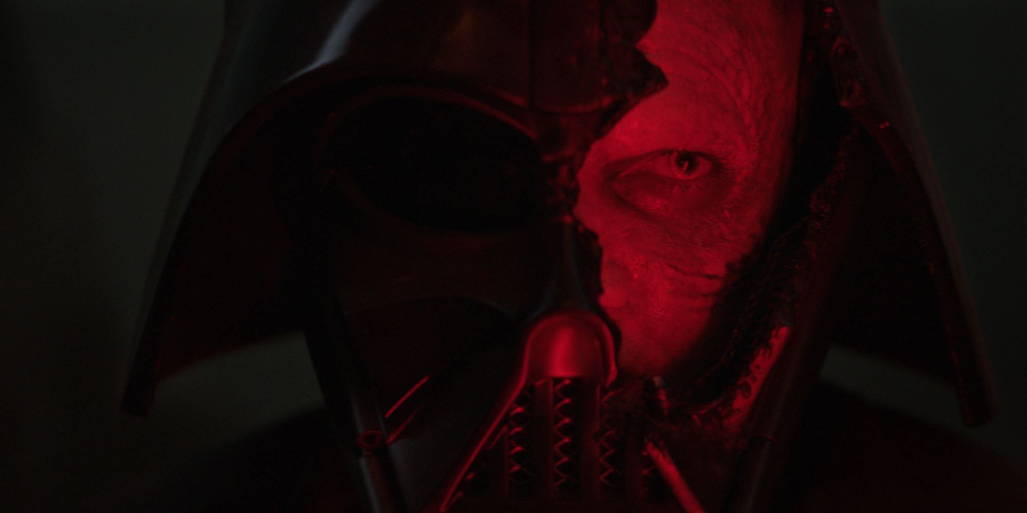 O rosto de Darth Vader revelado
