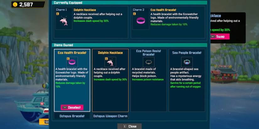 dave the diver Eco Poison Resist Bracelet for avoiding poison