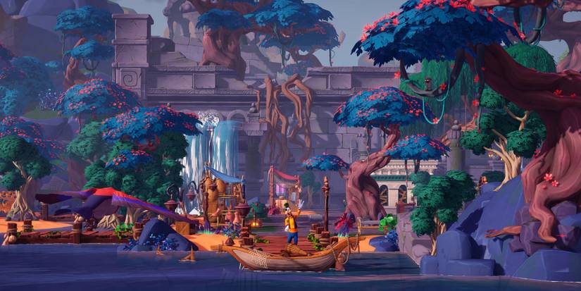 Arriving at Eternity Isle in Disney Dreamlight Valley