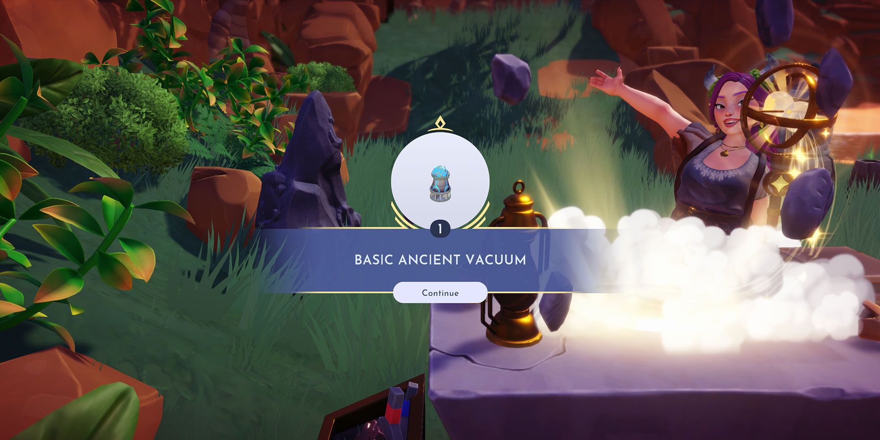 Crafting an Ancient Vacuum in Disney Dreamlight Valley