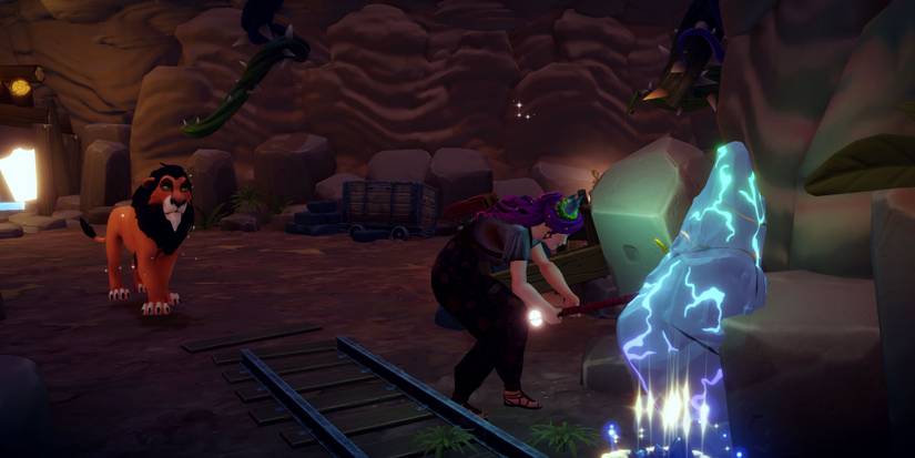 Mining Vitalys Crystals in Disney Dreamlight Valley