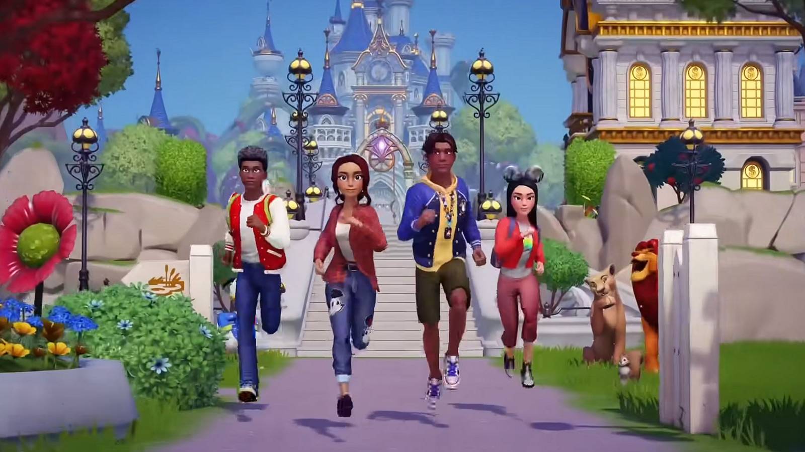 Online multiplayer in Disney Dreamlight Valley.