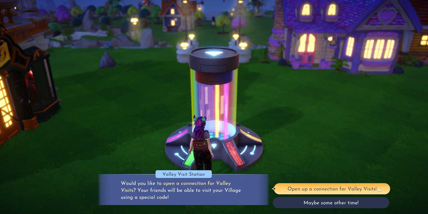 Opening the Valley's gates in Disney Dreamlight Valley