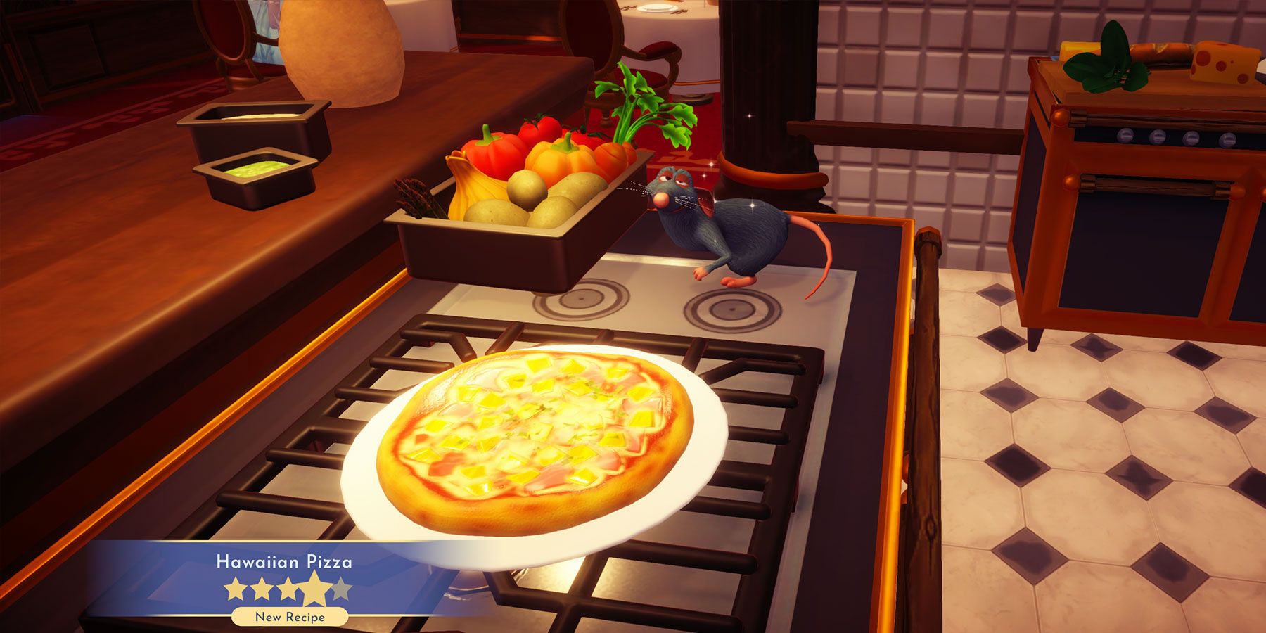 Hawaiian Pizza in Disney Dreamlight Valley