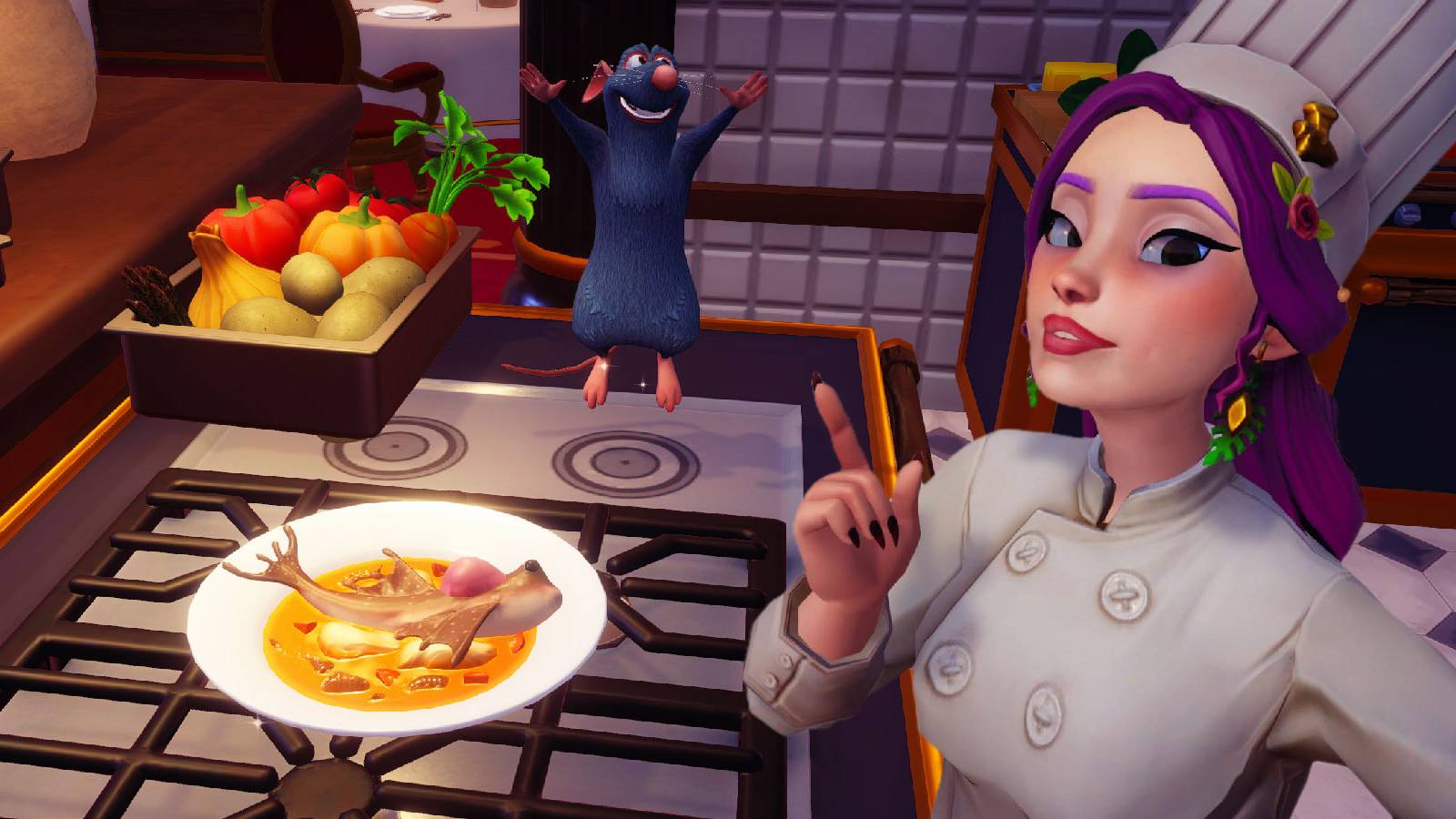 Sand Stew prepared meal in Disney Dreamlight Valley