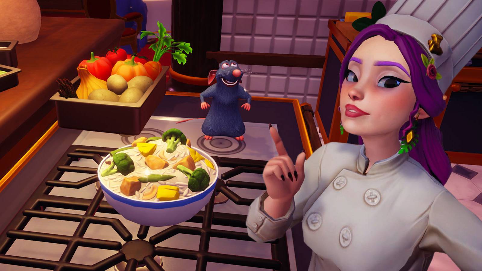 Sweet and Sour Stir Fry in Disney Dreamlight Valley