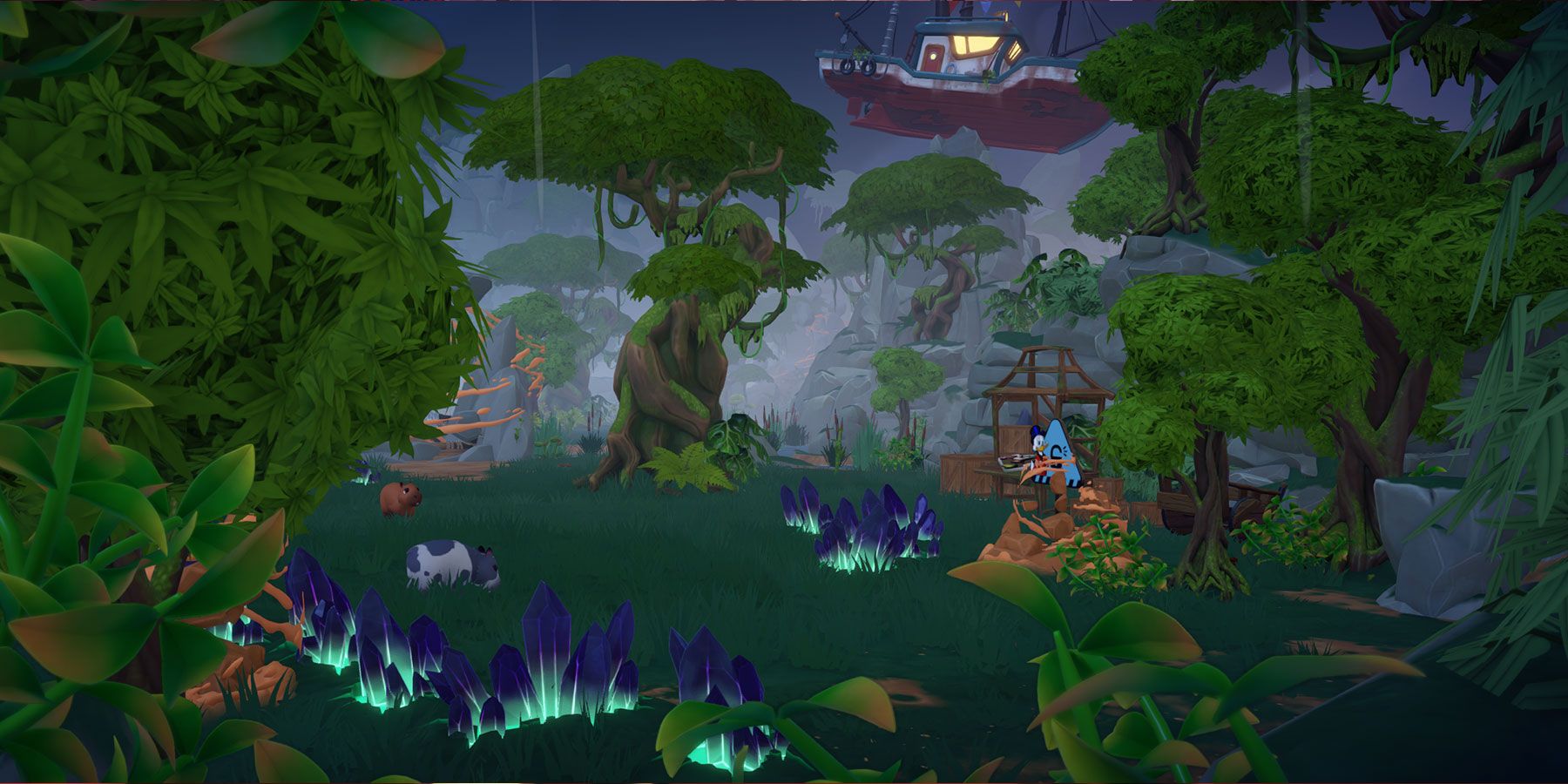 Wild Tangle biome in Disney Dreamlight Valley