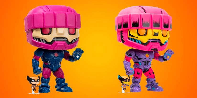 Jumbo Pop! Sentinel and Wolverine Blacklight at Entertainment Earth