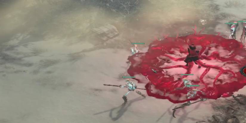 Diablo 4 Blood Surge ability being activated